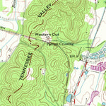 United States Geological Survey Cohutta, GA-TN (1960, 24000-Scale) digital map