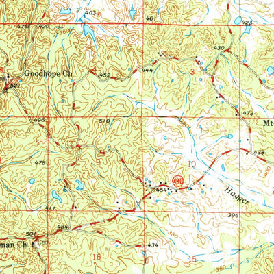 United States Geological Survey Coila, MS (1978, 62500-Scale) digital map