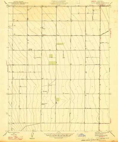 United States Geological Survey Coit Ranch, CA (1947, 24000-Scale) digital map