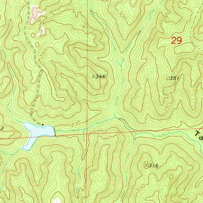 United States Geological Survey Coker, AL (1969, 24000-Scale) digital map