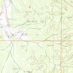 United States Geological Survey Coker Lake, MS (1983, 24000-Scale) digital map