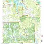 United States Geological Survey Coker Lake, MS (2000, 24000-Scale) digital map