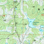 United States Geological Survey Coker Lake, MS (2000, 24000-Scale) digital map