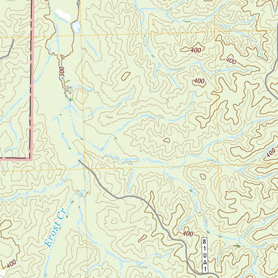 United States Geological Survey Coker Lake, MS (2021, 24000-Scale) digital map
