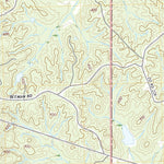 United States Geological Survey Coker Lake, MS (2021, 24000-Scale) digital map