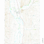 United States Geological Survey Cokeville, WY (1967, 24000-Scale) digital map