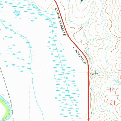 United States Geological Survey Cokeville, WY (1967, 24000-Scale) digital map