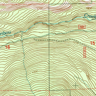 United States Geological Survey Colburn, ID (1996, 24000-Scale) digital map