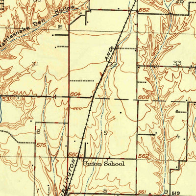 United States Geological Survey Colchester, IL (1913, 62500-Scale) digital map