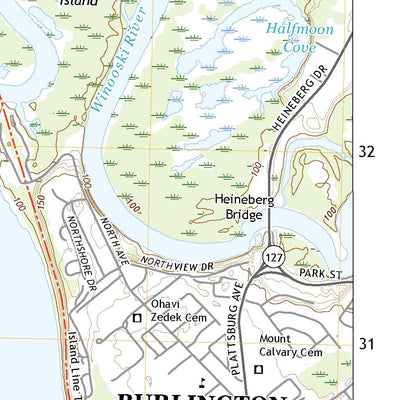 United States Geological Survey Colchester Point, VT (2021, 24000-Scale) digital map
