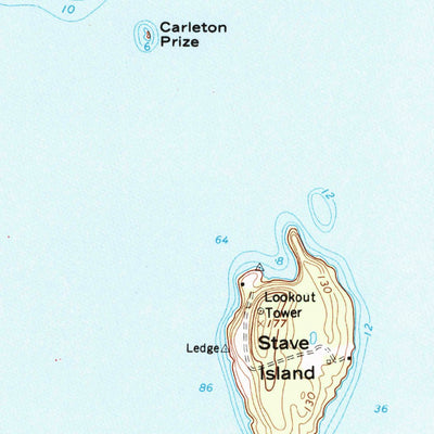 United States Geological Survey Colchester Point, VT-NY (1966, 24000-Scale) digital map
