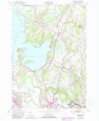 United States Geological Survey Colchester, VT (1948, 24000-Scale) digital map
