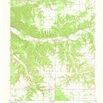 United States Geological Survey Colcord, OK (1971, 24000-Scale) digital map