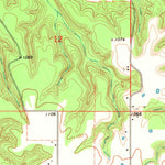 United States Geological Survey Colcord, OK (1971, 24000-Scale) digital map