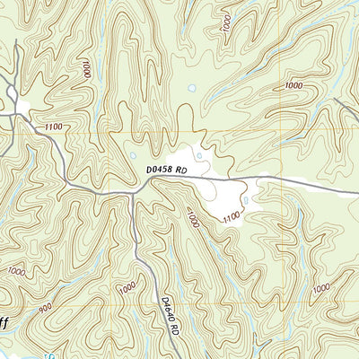 United States Geological Survey Colcord, OK (2022, 24000-Scale) digital map
