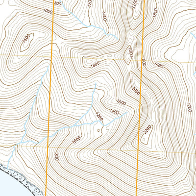 United States Geological Survey Cold Bay A-1 SE, AK (2020, 25000-Scale) digital map