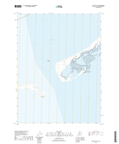 United States Geological Survey Cold Bay A-5 SE, AK (2020, 25000-Scale) digital map