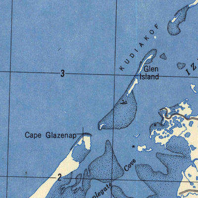 United States Geological Survey Cold Bay, AK (1949, 250000-Scale) digital map