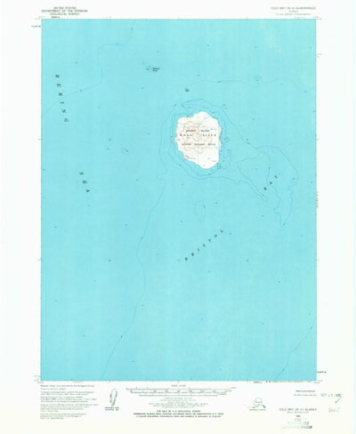 United States Geological Survey Cold Bay B-4, AK (1963, 63360-Scale) digital map