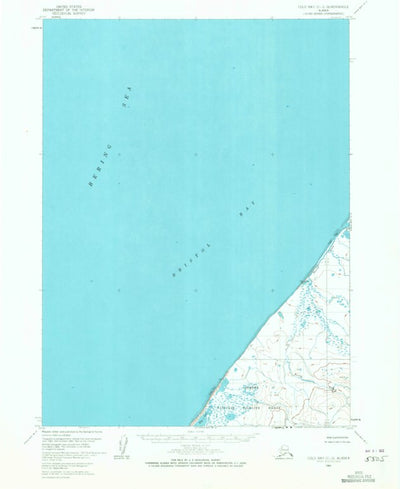 United States Geological Survey Cold Bay C-2, AK (1963, 63360-Scale) digital map