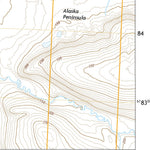 United States Geological Survey Cold Bay D-1 SE, AK (2020, 25000-Scale) digital map