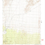 United States Geological Survey Cold Creek, NV (1984, 24000-Scale) digital map