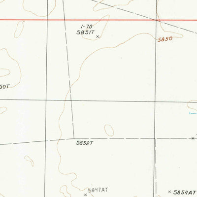 United States Geological Survey Cold Creek Ranch, NV (1990, 24000-Scale) digital map
