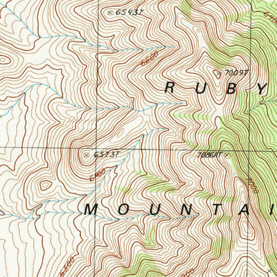 United States Geological Survey Cold Creek Ranch, NV (1990, 24000-Scale) digital map
