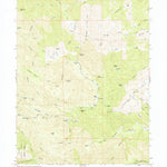 United States Geological Survey Cold Fork, CA (1967, 24000-Scale) digital map