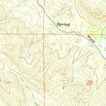 United States Geological Survey Cold Fork, CA (1967, 24000-Scale) digital map