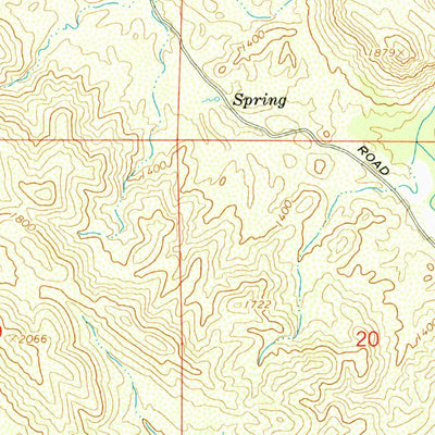 United States Geological Survey Cold Fork, CA (1967, 24000-Scale) digital map