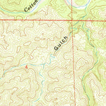 United States Geological Survey Cold Fork, CA (1967, 24000-Scale) digital map