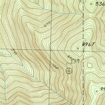 United States Geological Survey Cold Hollow Mountains, VT (1986, 24000-Scale) digital map