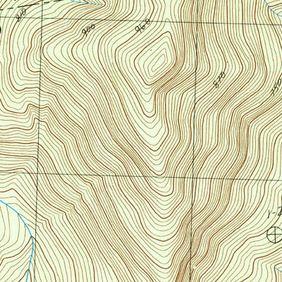 United States Geological Survey Cold Hollow Mountains, VT (1986, 24000-Scale) digital map