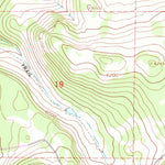 United States Geological Survey Cold Spring Mountain, CA (1962, 24000-Scale) digital map
