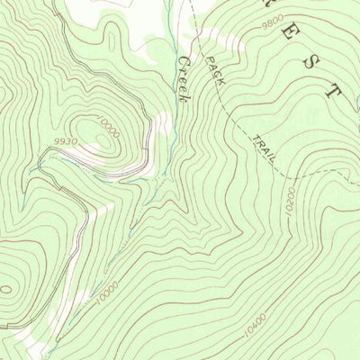 United States Geological Survey Cold Spring Park, CO (1965, 24000-Scale) digital map