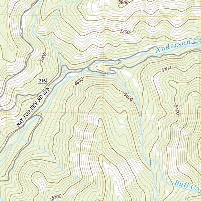 United States Geological Survey Cold Spring Ridge, ID (2020, 24000-Scale) digital map