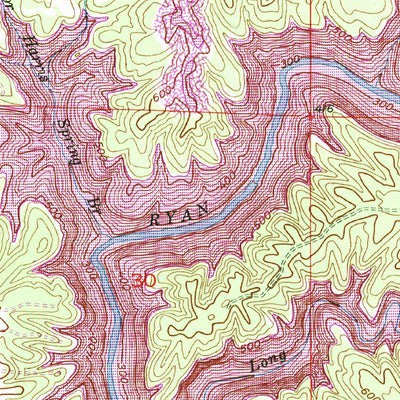 United States Geological Survey Cold Springs, AL (1949, 24000-Scale) digital map