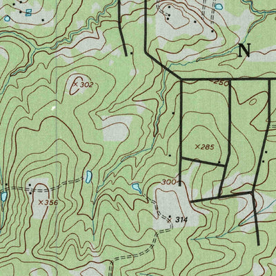United States Geological Survey Coldspring, TX (1997, 24000-Scale) digital map