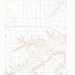 United States Geological Survey Coldwater Creek, TX (1974, 24000-Scale) digital map