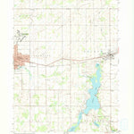 United States Geological Survey Coldwater East, MI (1960, 24000-Scale) digital map