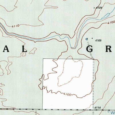 United States Geological Survey Coldwater East, TX (1998, 24000-Scale) digital map
