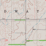 United States Geological Survey Coldwater, KS (1979, 24000-Scale) digital map