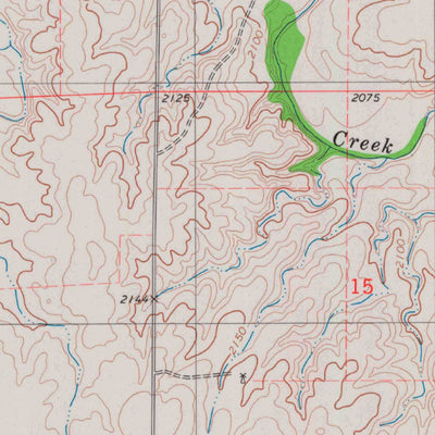 United States Geological Survey Coldwater, KS (1979, 24000-Scale) digital map