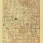United States Geological Survey Coldwater, KS-OK (1892, 125000-Scale) digital map