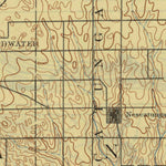 United States Geological Survey Coldwater, KS-OK (1892, 125000-Scale) digital map