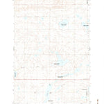 United States Geological Survey Coldwater Lake, ND (1982, 24000-Scale) digital map