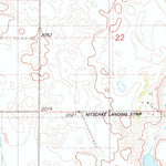 United States Geological Survey Coldwater Lake SW, ND (1982, 24000-Scale) digital map