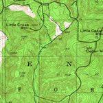 United States Geological Survey Coldwater, MO (1949, 62500-Scale) digital map