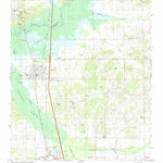 United States Geological Survey Coldwater, MS (1982, 24000-Scale) digital map